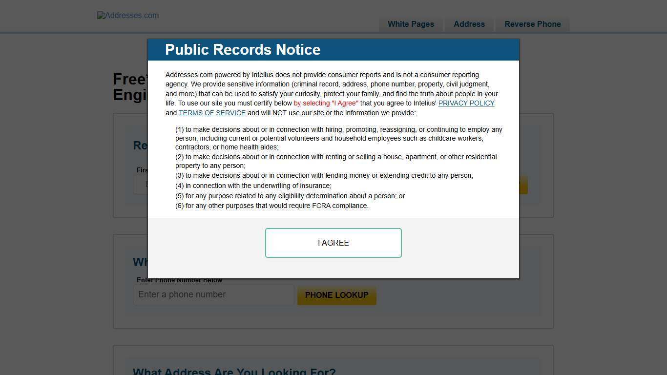 Addresses | Search Addresses, Phone Numbers, Businesses & People